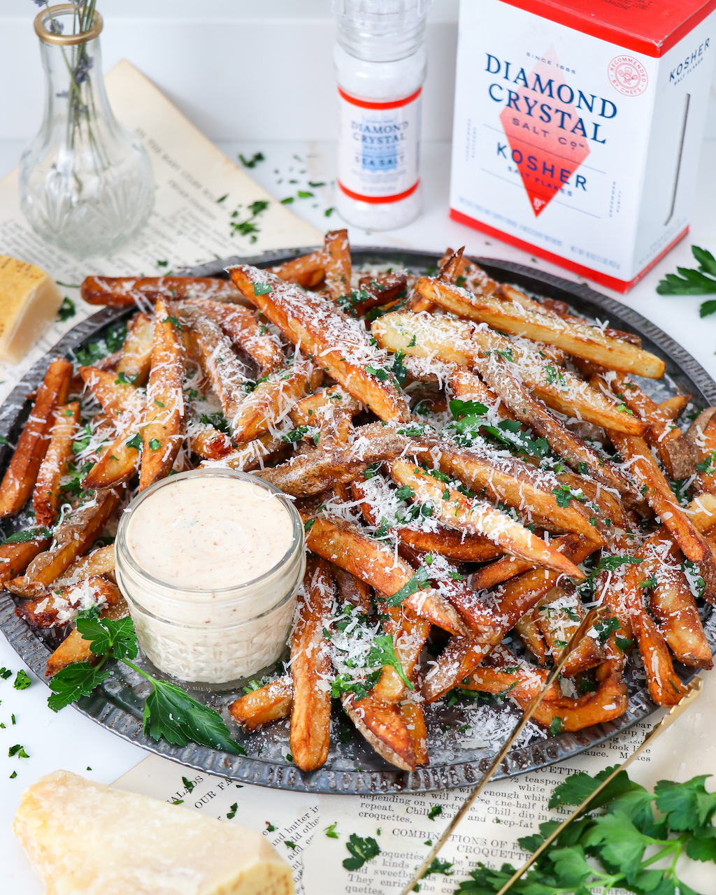 Crispy Homemade Truffle Parmesan Fries